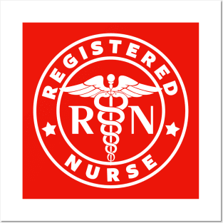 Registered Nurse Proud Nurse Gift For Nurses Posters and Art